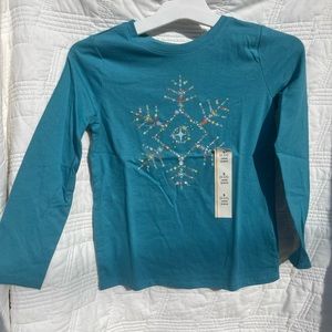 Snowflake long sleeve top